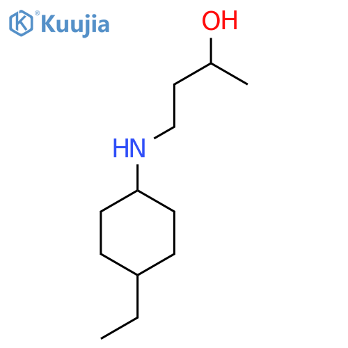 4-(4-ethylcyclohexyl)aminobutan-2-ol structure