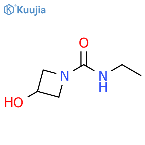 N-ethyl-3-hydroxyazetidine-1-carboxamide structure