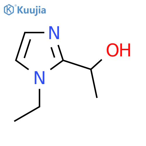 1-(1-Ethyl-1H-imidazol-2-yl)ethanol structure