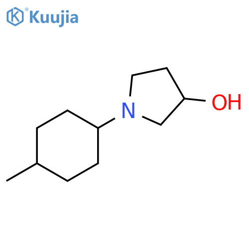 1-(4-methylcyclohexyl)pyrrolidin-3-ol structure