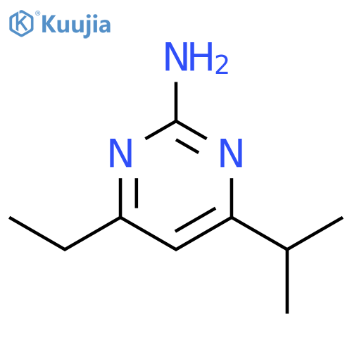 4-ethyl-6-(propan-2-yl)pyrimidin-2-amine structure