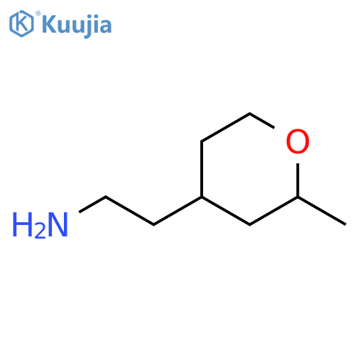 2-(2-Methyloxan-4-yl)ethan-1-amine structure