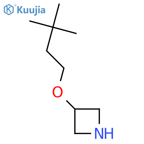 3-(3,3-Dimethylbutoxy)azetidine structure