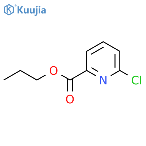 Propyl 6-chloropyridine-2-carboxylate structure