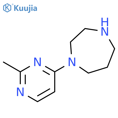 1-(2-methylpyrimidin-4-yl)-1,4-diazepane structure