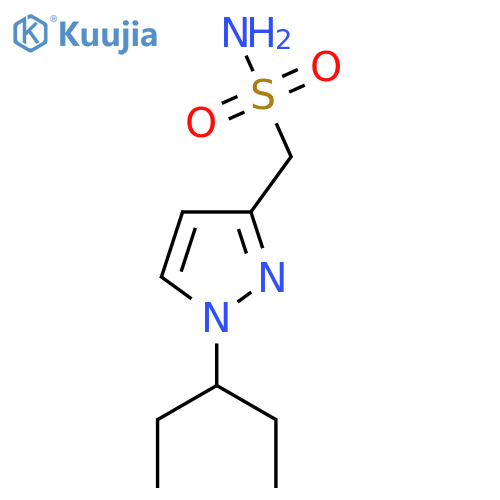 1-(pentan-3-yl)-1H-pyrazol-3-ylmethanesulfonamide structure