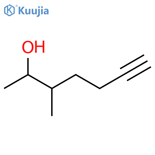 3-Methylhept-6-yn-2-ol structure