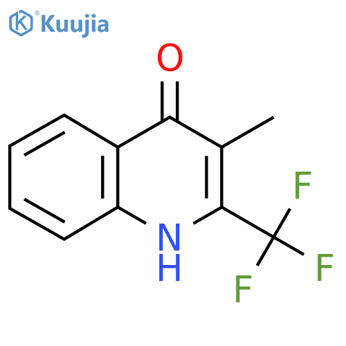 3-methyl-2-(trifluoromethyl)-1H-quinolin-4-one structure