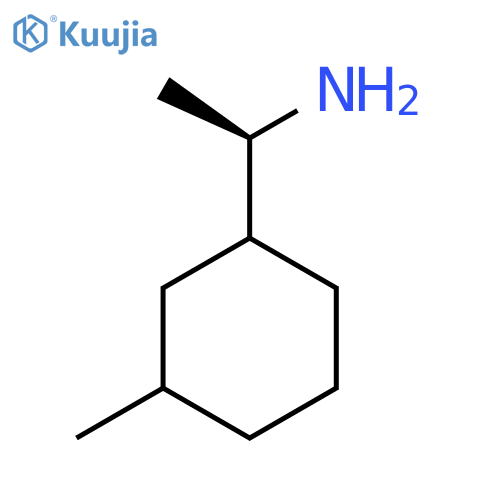 (1R)-1-(3-methylcyclohexyl)ethan-1-amine structure