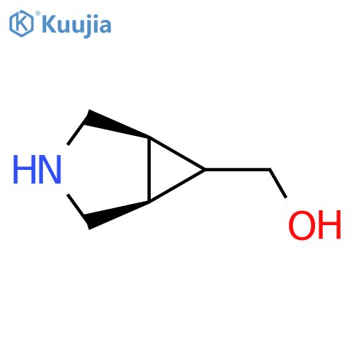 [rel-(1R,5S,6r)-3-azabicyclo[3.1.0]hexan-6-yl]methanol structure