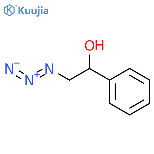(1R)-2-azido-1-phenylethan-1-ol structure