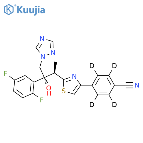 Isavuconazole-d structure