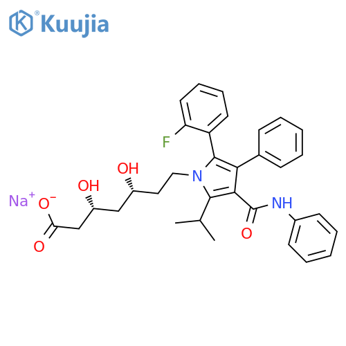 2-Fluoro Atorvastatin Sodium Salt structure