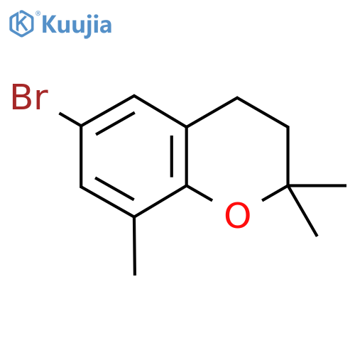 6-Bromo-2,2,8-trimethylchroman structure