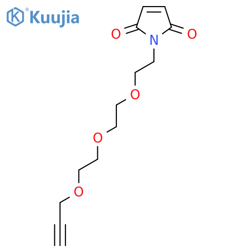 Mal-PEG3-propargyl structure