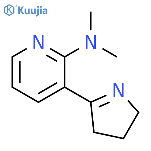 [3-(4,5-Dihydro-3H-pyrrol-2-yl)-pyridin-2-yl]-dimethyl-amine structure