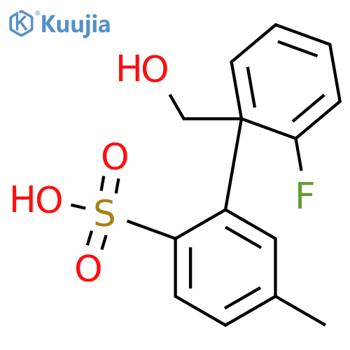 BENZENEMETHANOL, 2-FLUORO-, 1-(4-METHYLBENZENESULFONATE) structure
