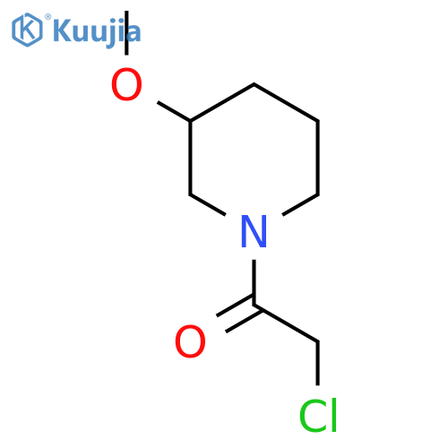 2-Chloro-1-(3-methoxy-piperidin-1-yl)-ethanone structure