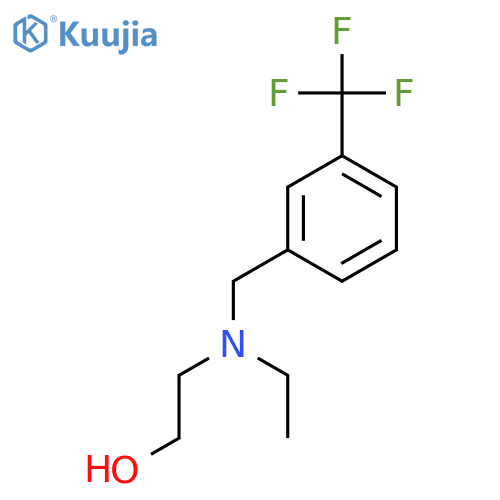 2-[Ethyl-(3-trifluoromethyl-benzyl)-amino]-ethanol structure