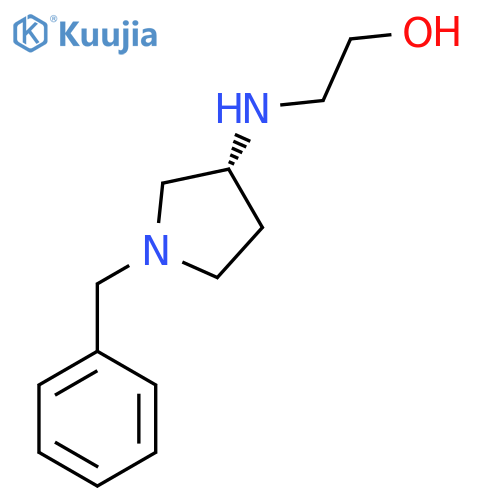 2-((R)-1-Benzyl-pyrrolidin-3-ylamino)-ethanol structure
