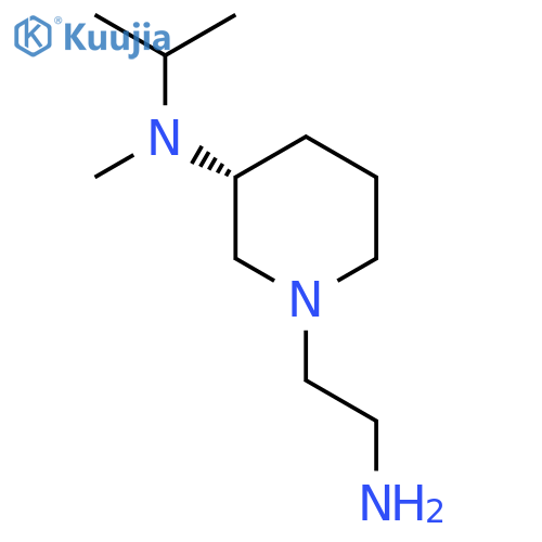 [(R)-1-(2-Amino-ethyl)-piperidin-3-yl]-isopropyl-methyl-amine structure