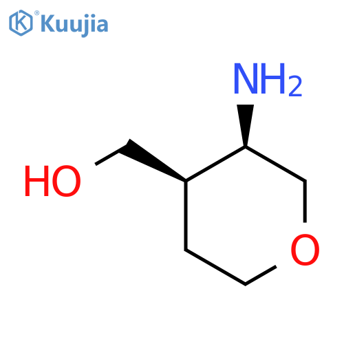 [(3R,4R)-3-Aminooxan-4-yl]methanol structure