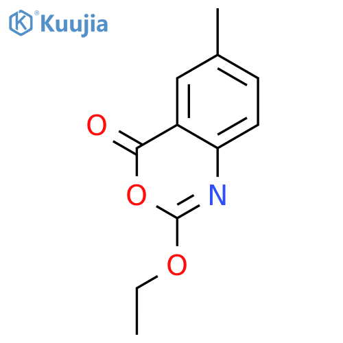 4H-3,1-Benzoxazin-4-one,2-ethoxy-6-methyl-(9CI) structure