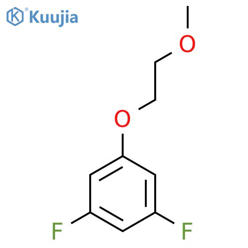 1,3-Difluoro-5-(2-methoxyethoxy)benzene structure