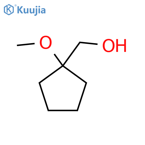 (1-Methoxycyclopentyl)methanol structure