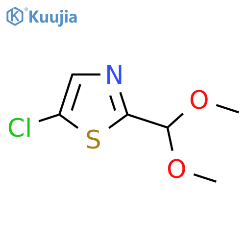 5-Chloro-2-(dimethoxymethyl)thiazole structure