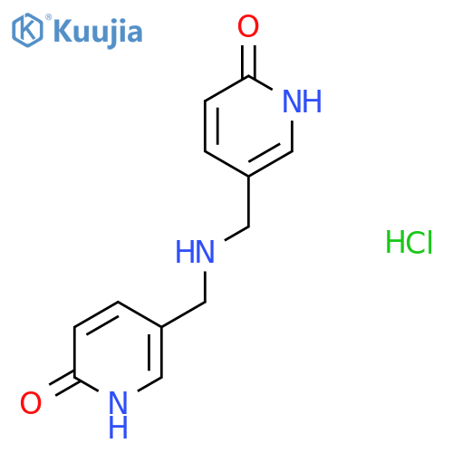 5,5'-(Azanediylbis(methylene))bis(pyridin-2-ol) hydrochloride structure
