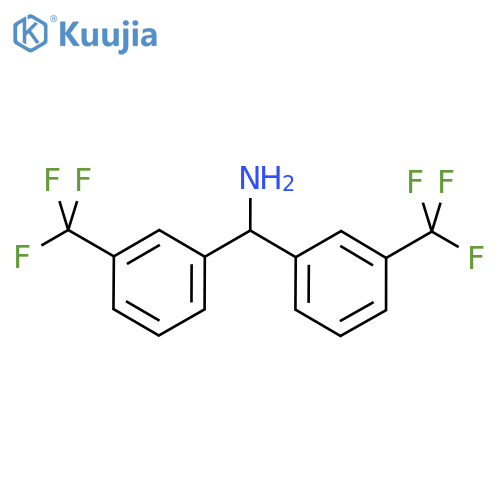 3-(TRIFLUOROMETHYL)-ALPHA-[3-(TRIFLUOROMETHYL)PHENYL]-BENZENEMETHANAMINE structure
