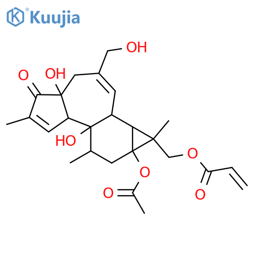 4,9,13,16,20-Pentahydroxy-1,6-tigliadien-3-one; (4β,9α,13α)-form, 16-O-(2-Propenoyl), 13-Ac structure