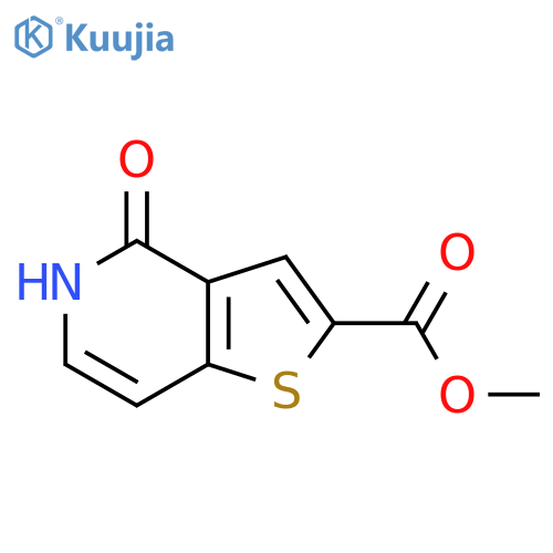 methyl 4-oxo-5H-thieno[3,2-c]pyridine-2-carboxylate structure