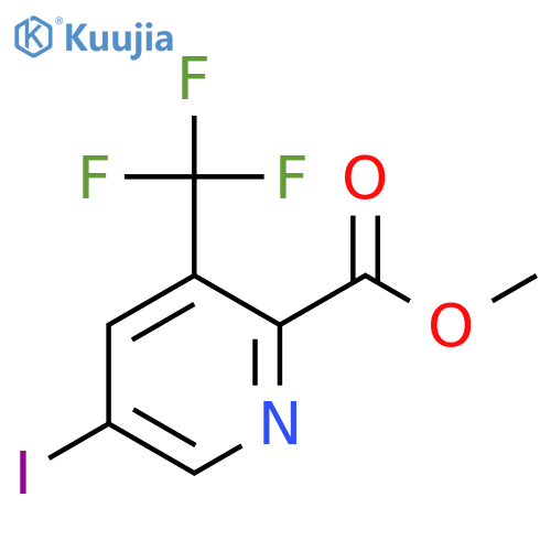 Methyl 5-iodo-3-(trifluoromethyl)picolinate structure