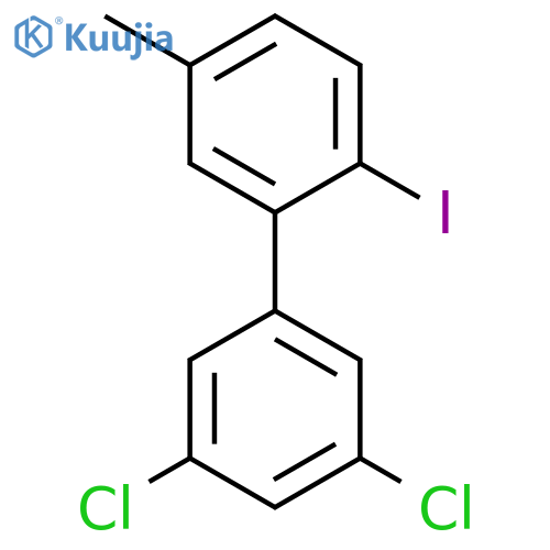 3,5-Dichloro-2'-iodo-5'-methyl-biphenyl structure