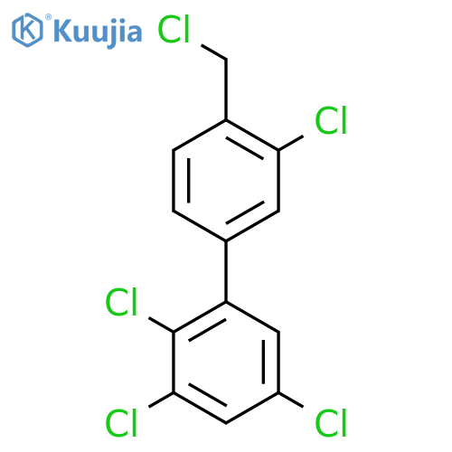 4'-(Chloromethyl)-2,3,5,3'-tetrachlorobiphenyl structure