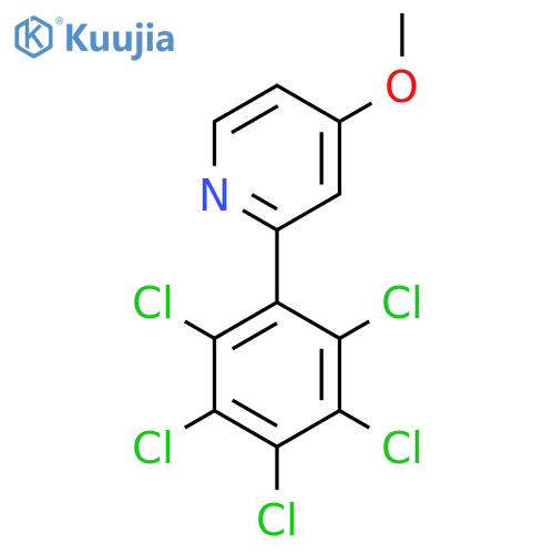 4-Methoxy-2-(perchlorophenyl)pyridine structure