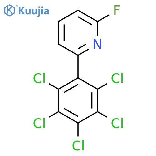 2-Fluoro-6-(perchlorophenyl)pyridine structure