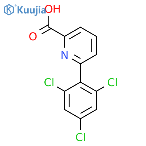 6-(2,4,6-Trichlorophenyl)picolinic acid structure