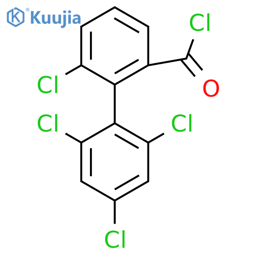 6,2',4',6'-Tetrachlorobiphenyl-2-carbonyl chloride structure