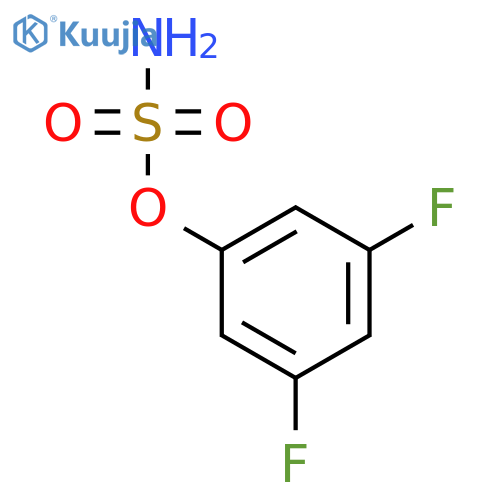 3,5-difluorophenyl sulfamate structure