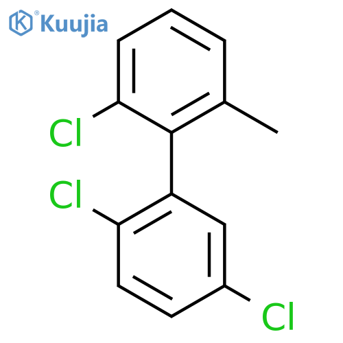6'-Chloro-2,5-dichloro-2'-methyl-biphenyl structure