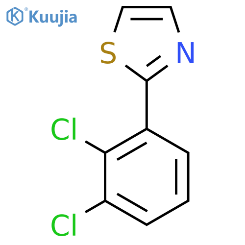 2-(2,3-Dichlorophenyl)thiazole structure