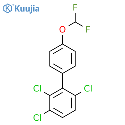 4'-(Difluoromethoxy)-2,3,6-trichlorobiphenyl structure