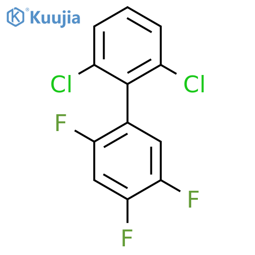 2',6'-Dichloro-2,4,5-trifluoro-biphenyl structure