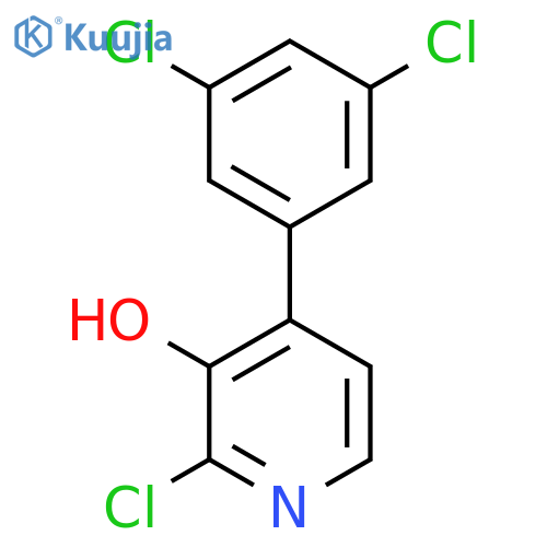 2-Chloro-4-(3,5-dichlorophenyl)-3-hydroxypyridine structure