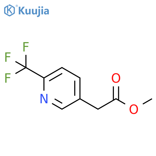 Methyl 2-(6-(Trifluoromethyl)Pyridin-3-Yl)Acetate structure