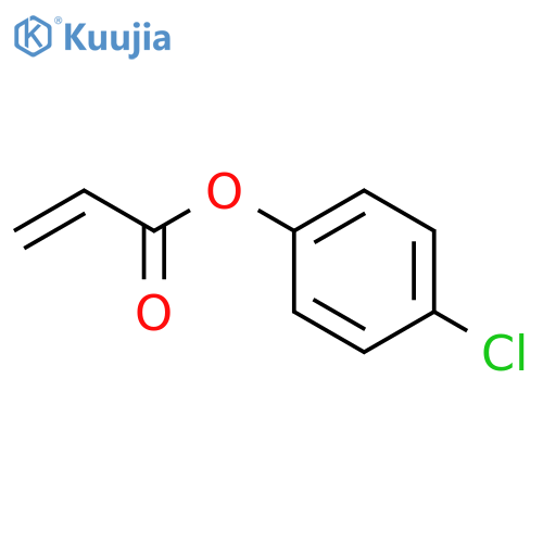 2-Propenoic acid,4-chlorophenyl ester structure