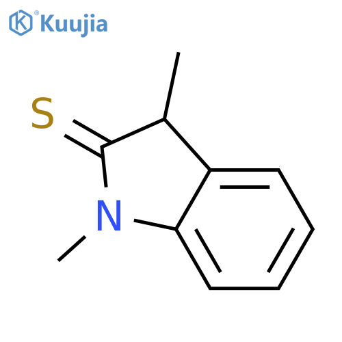 1,3-dimethyl-1,3-dihydro-2H-indole-2-thione structure